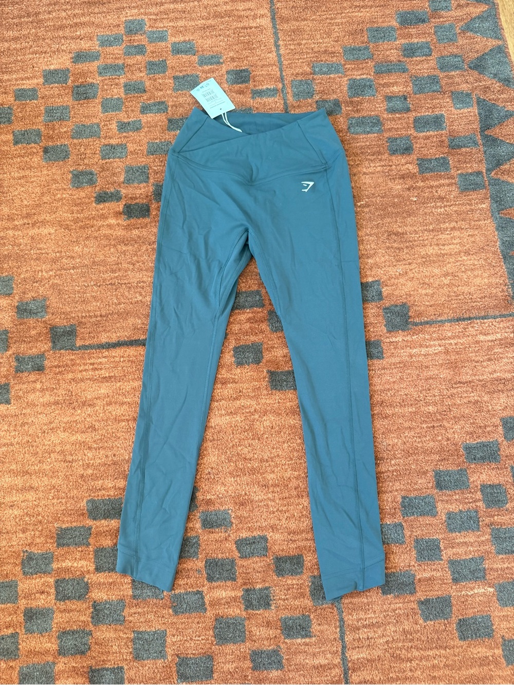 Gymshark Brand New Women’s Grey Crossover Leggings